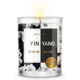 Magnificent 101 3 Long-Lasting Yin Yang Aromatherapy Candles10.5oz,42hr Burn 100% Soy Wax