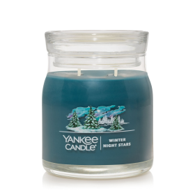 Yankee Candle Winter Night Stars Signature Medium Jar Candle