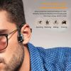 Bone Conduction Headphones Waterproof Open Ear Wireless Earbuds Bluetooth Long Playtime Sports Headset With Mic Sweatproof Premium Sound Air Conductio