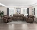 Plush Modern Living Room Sofa Set 3pc Power Reclining Sofa