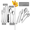 48-Pieces Silverware Set Stainless Steel Flatware Cutlery Utensil Set Spoons