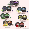 Chakra Candles w/Premium Crystal and Healing Stones Luxury Meditation Scented Candles Gift Set