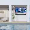 SYLVOX 65inch Outdoor TV, All-in-one Android Smart TV With Audio System, 4K UHD1000 Nits Partial Sun Outdoor Television