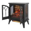 24 inch 3D Flame Electric Infrared Quartz Fireplace Stove with remote control