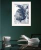 "Ocean Collection 3" By Stellar Design Studio, Ready to Hang Framed Print, White Frame