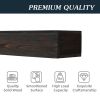 60" Rustic Wood Fireplace Mantel,Wall-Mounted & Floating Shelf