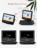 DBPOWER 11.5" Portable DVD Player, 5-Hour Built-in Rechargeable Battery, 9" Swivel Screen, Support CD/DVD/SD Card/USB, Remote Control