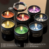 Chakra Candles w/Premium Crystal and Healing Stones Luxury Meditation Scented Candles Gift Set