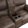 Plush Modern Living Room Sofa Set 3pc Power Reclining Sofa