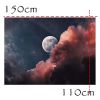 Night Cloud Hanging Tapestry Wall Art Cloth Tapestry Backdrop Decor, 59x43 inch