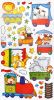 Chu Chu Train-1 - Wall Decals Stickers Appliques Home Decor