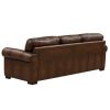 Brookfield Top Grain Leather Sofa Couch