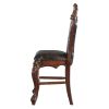 Chocolate and Honey Oak Armless Counter Height Chairs (Set-2)