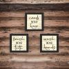 Trendy Decor 4U "Bathroom Commands" Framed Wall Art for Bathroom, Wall Art Print for Home Decor, Bathroom Wall Art by Susie Boyer