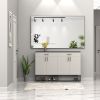 60"x36" Oversized Modern Rectangle Bathroom Mirror with Balck Frame Decorative Large Wall Mirrors for Bathroom Living Room Bedroom Vertical or Horizon