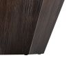 31.5 "Octagonal Black walnut Rubber wood Coffee Table, Coffee Table, Living Room Bedroom