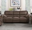 Plush Modern Living Room Sofa Set 3pc Power Reclining Sofa