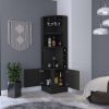 Syrah Corner Bar Cabinet