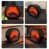 Flame Fireplace Wind Light Smart Touch Switch Simulation Charcoal Ornament