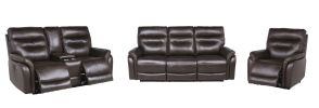 Fortuna - 3 Piece Dual Power Reclining Set - Coffee