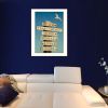 "Beach Directional" by Graffitee Studios, Ready to Hang Framed Print, White Frame