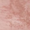 Luxe Faux Rabbit Fur Rectangular Rug 3' X 5'   - Blush Pink