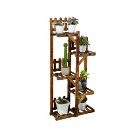 Multi-layer Plant Stand Suitable for Houseplants Display Shelf (Type: Display Shelf, Color: Carbon baking)