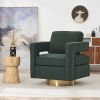 Swivel Barrel Chair for Living Room,360 Degree Swivel Club Modern Accent Single Sofa Chair, Small Leisure Arm Chair for Nursery, Hotel, Bedroom