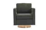 Swivel Barrel Chair for Living Room,360 Degree Swivel Club Modern Accent Single Sofa Chair, Small Leisure Arm Chair for Nursery, Hotel, Bedroom