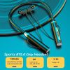 Wireless Headphones Bluetooth 5.0 Neckband Earphones Magnetic Sports Waterproof TWS Earbuds Blutooth Headset With Microphone Mic