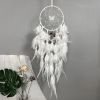 1pc; Fairy Butterfly Dream Catcher Gradient Color Crystal Stone Life Tree Feather Wind Chime Ornament Home Shop Decoration Pendant Finished Product Wi